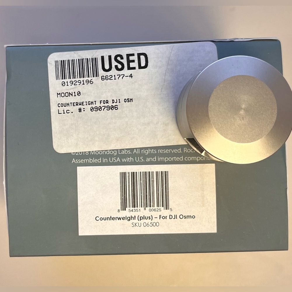 Moondog Labs Counterweight (Heavy) for DJI Osmo Mobile